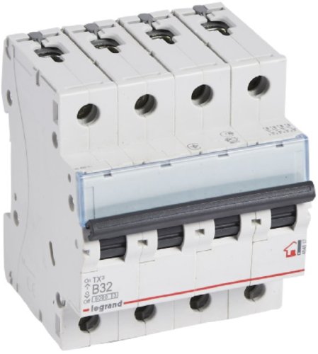 Выключатель автоматический Legrand TX3 6000 4п 32А B 10кА картинка